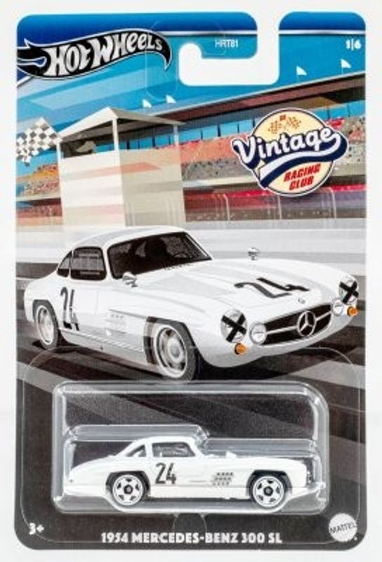 Mercedes 300 SL Vintage Racing - Hot Wheels 1:64