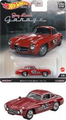 Mercedes Benz 300 SL röd - Hot Wheels Car Culture 1:64