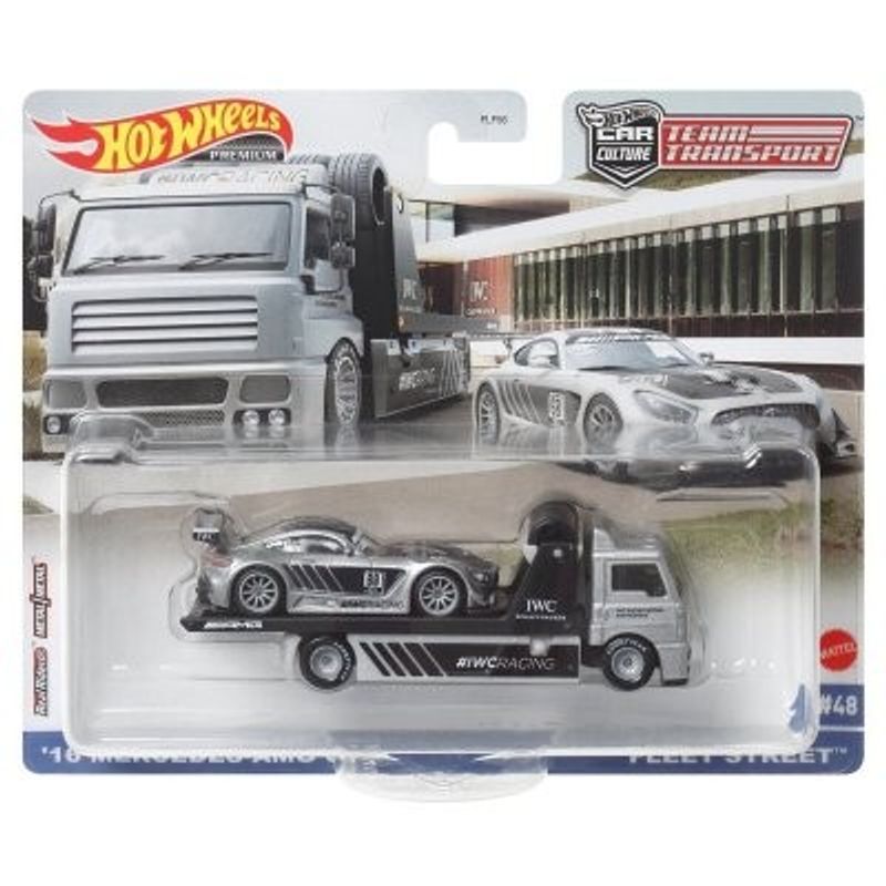 Mercedes AMG GT3 2016 & Fleet Street - Hot Wheels 1:64