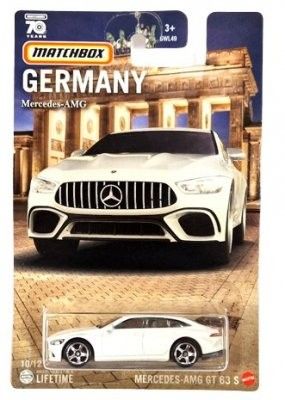 Mercedes AMG GT 63 S vit - Matchbox 1:64