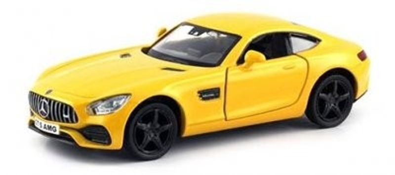 Mercedes AMG GT S gul - skala 1:32