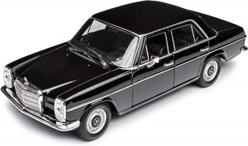 Mercedes Benz 220 svart - skala 1:24