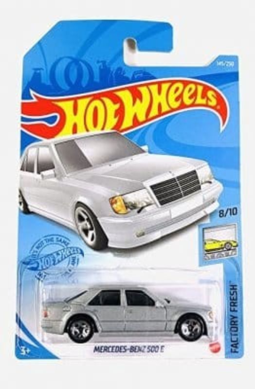 Mercedes Benz 500 E silver - Hot Wheels 1:64