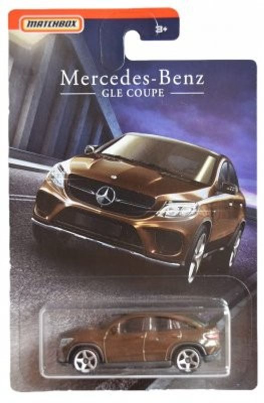 Mercedes Benz GLE Coupe brun - Matchbox 1:64