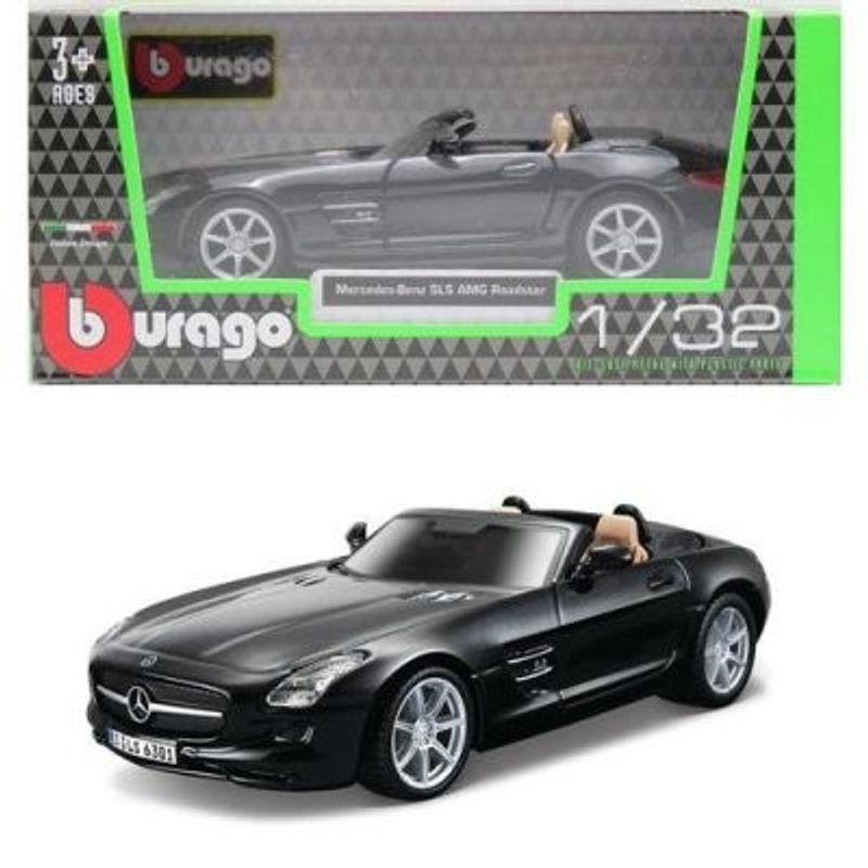 Mercedes Benz SLS AMG Roadster svart - sk