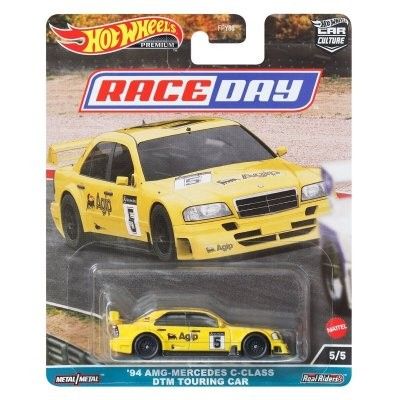 Mercedes Benz C-Class DTM 1994 gul - Hot Wheels Car Culture 1:64