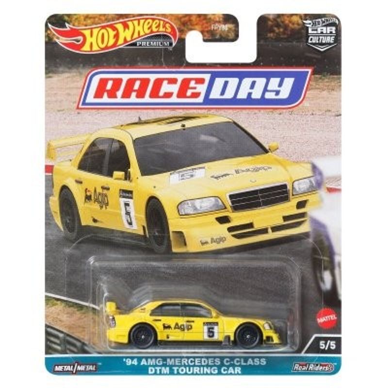 Mercedes Benz C-Class DTM 1994 gul - Hot Wheels Car Culture 1:64
