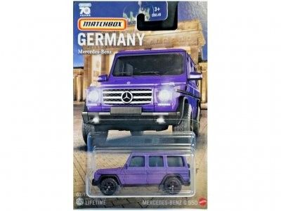 Mercedes Benz G 550 lila - Matchbox 1:64