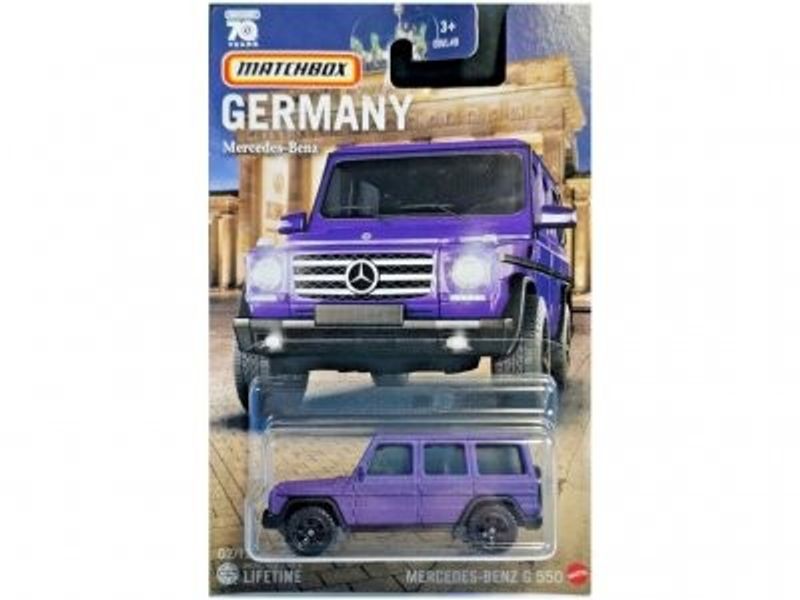 Mercedes Benz G 550 lila - Matchbox 1:64