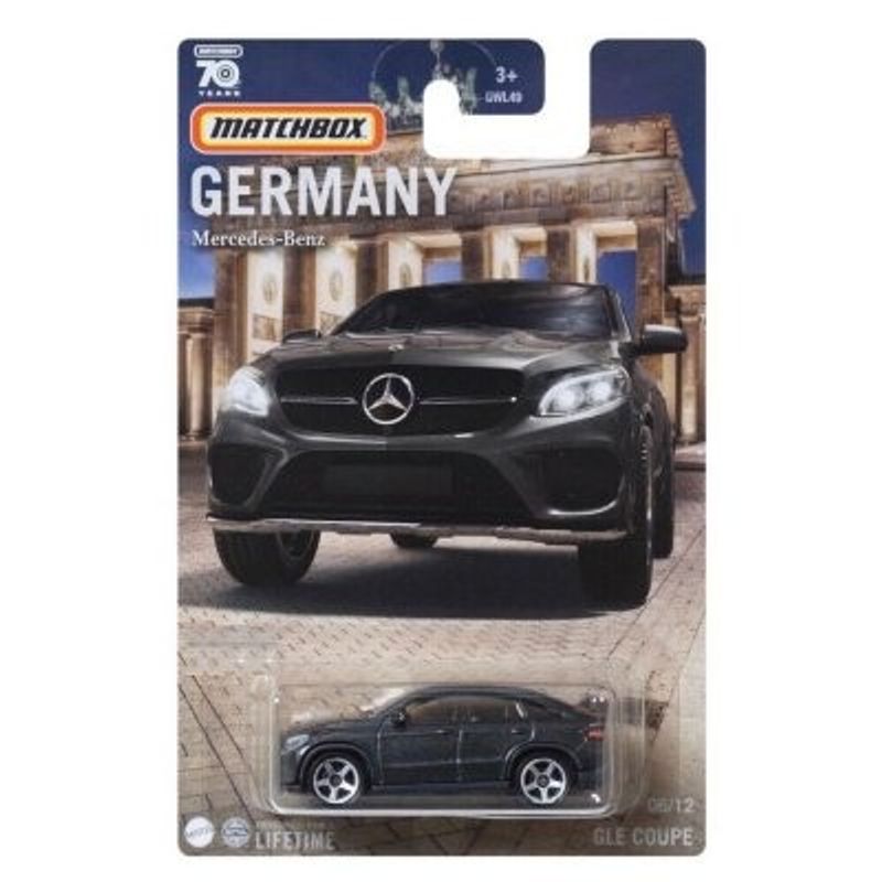 Mercedes-Benz GLE schwarz - Matchbox 1:64