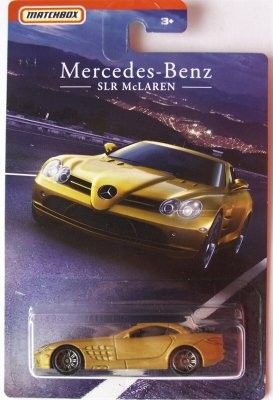 Mercedes-Benz SLR McLaren Gold - Matchbox 1:64