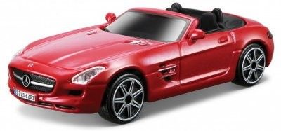 Mercedes Benz SLS AMG Roadster -röd - skala 1:43