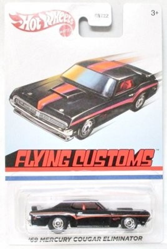Mercury Cougar Eliminator 1969 svart (Flying Customs