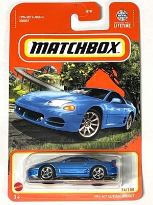 Mitsubishi 3000GT 1994 blau - Matchbox 1:64