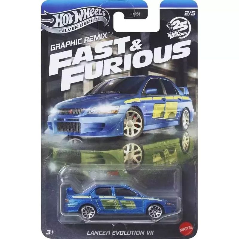 Mitsubishi Lancer Evoloution VII - Hot Wheels Fast & Furious 1:64