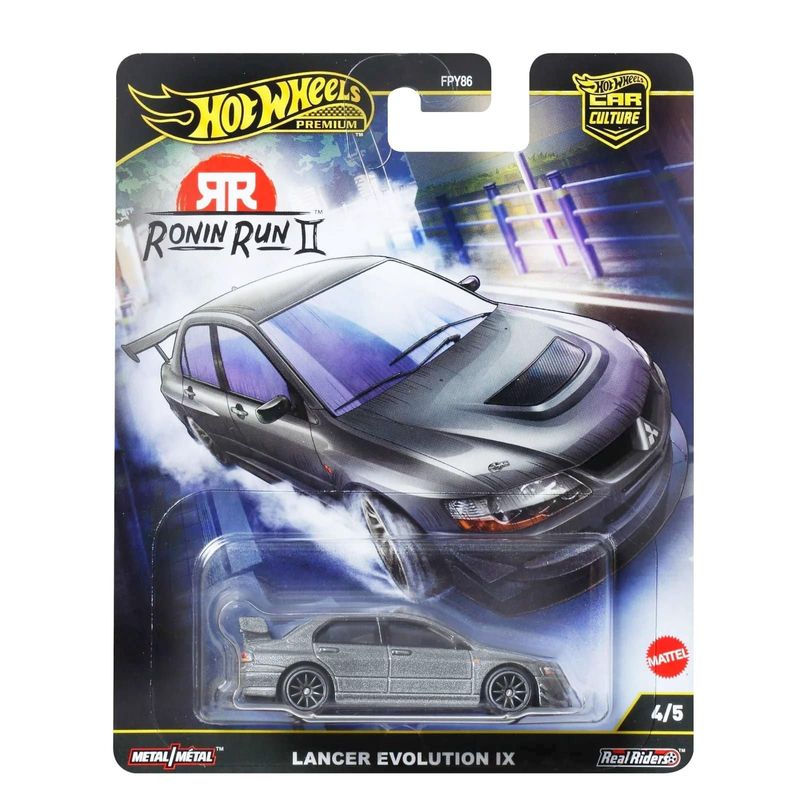 Mitsubishi Lancer Evolution IX - Hot Wheels Ronin Run 1:64