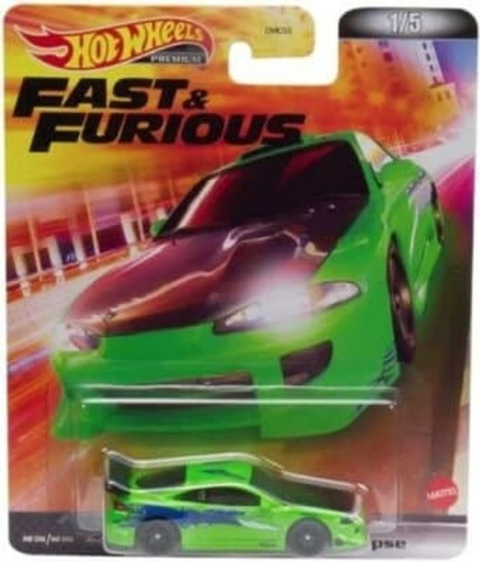 Mitsubishi Eclipse 1995 grön - Hot Wheels 1:64