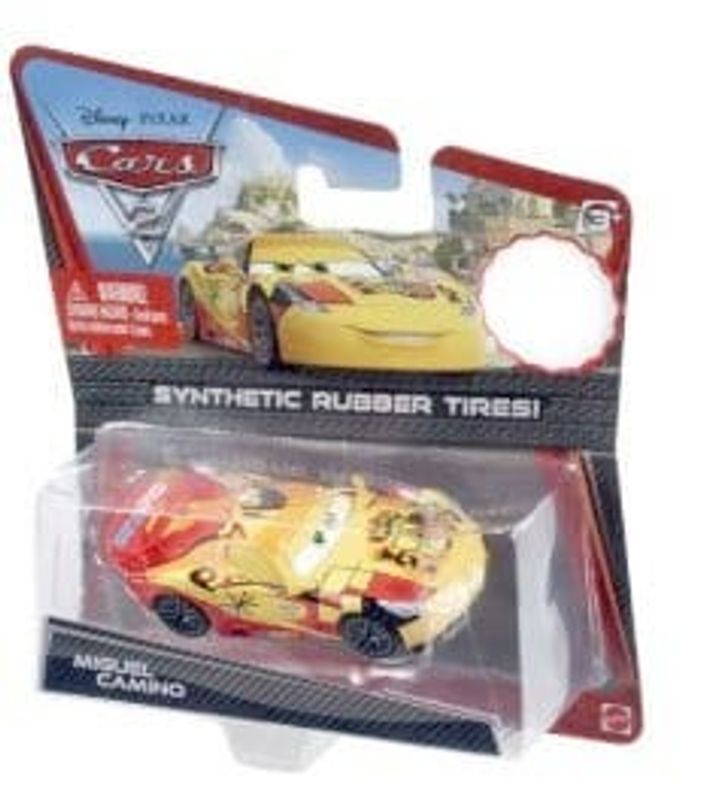 Miguel Camino nr 5 gummi däck- Cars 2