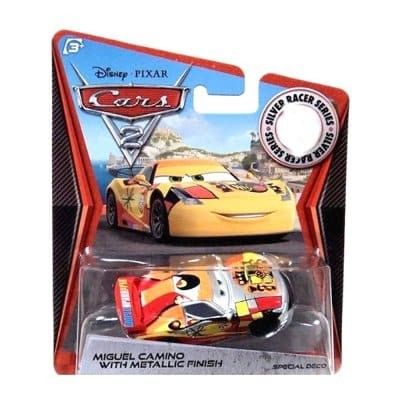 Miguel Camino nr 5 i silver metallic - Cars 2