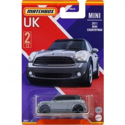 Mini Countryman 2011 grå - Matchbox 1:64