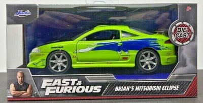 Mitsubishi Eclipse 1995 grön - skala 1:32