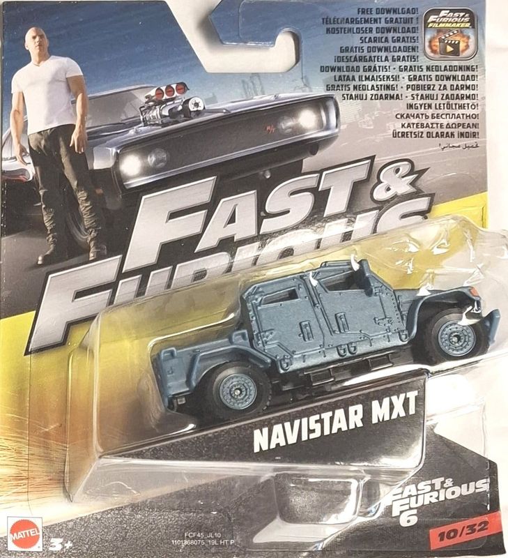 Navistar MXT Fast & Furious - Hot Wheels 1:55