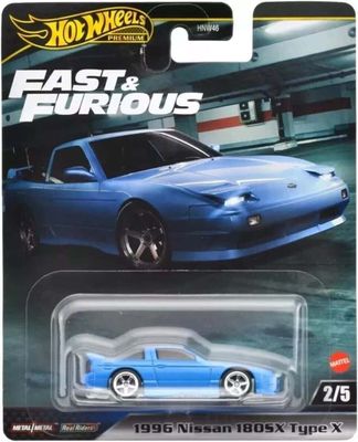 Nissan 180SX Type X 1996 blå Fast & Furious - Hot Wheels 1:64