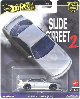 Nissan 240SX S14 - Hot Wheels Slide Street 1:64