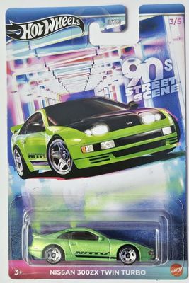 Nissan 300ZX Twin Turbo 90s Street Scene - Hot Wheels 1:64