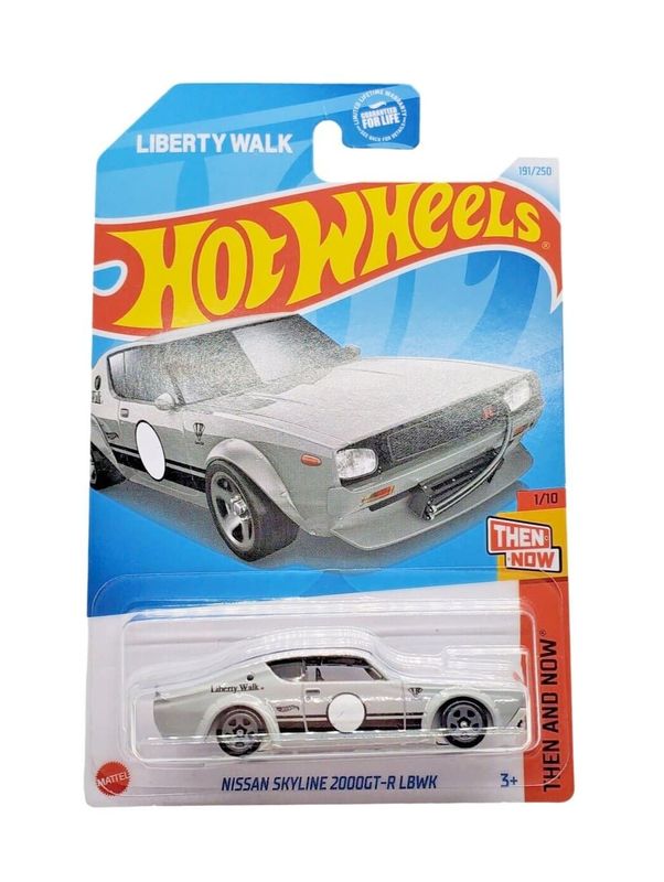 Nissan Skyline 2000GTR LBWK grå- Hot Wheels