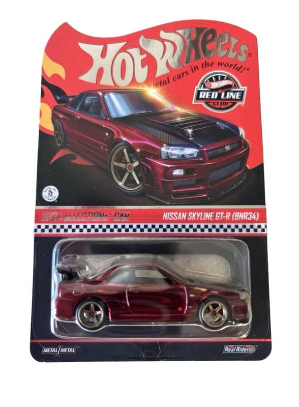 Nissan Skyline GT-R (BNR34) - Hot Wheels RLC Selections 1:64