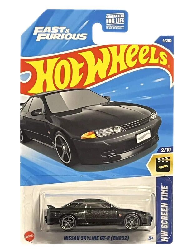 Nissan Skyline GT-R (BNR32) Fast & Furious - Hot Wheels 1:64