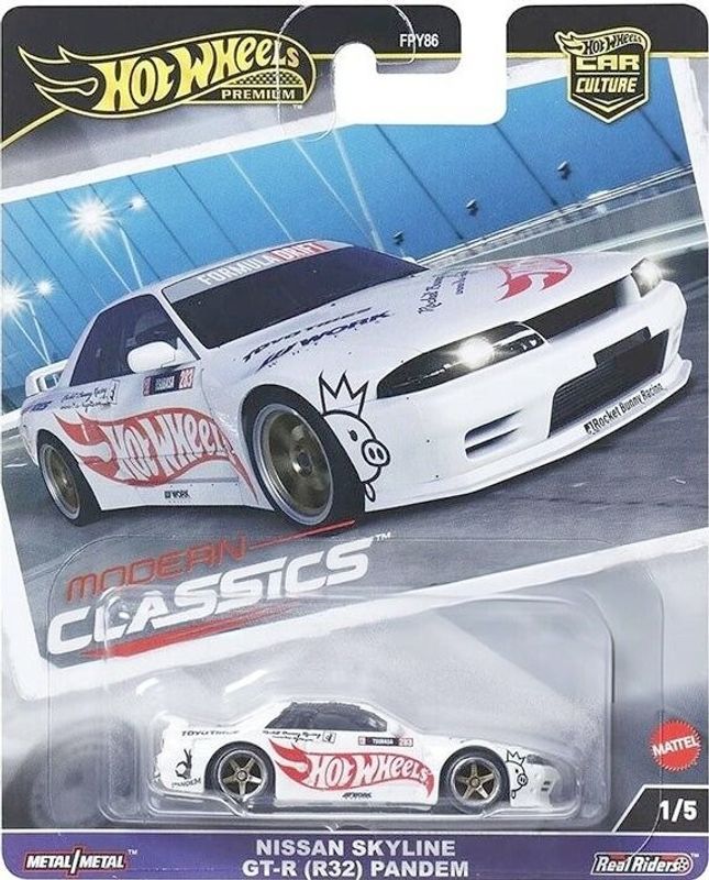 Nissan Skyline GT-R (R32) Pandem - Hot Wheels Car Culture 1:64