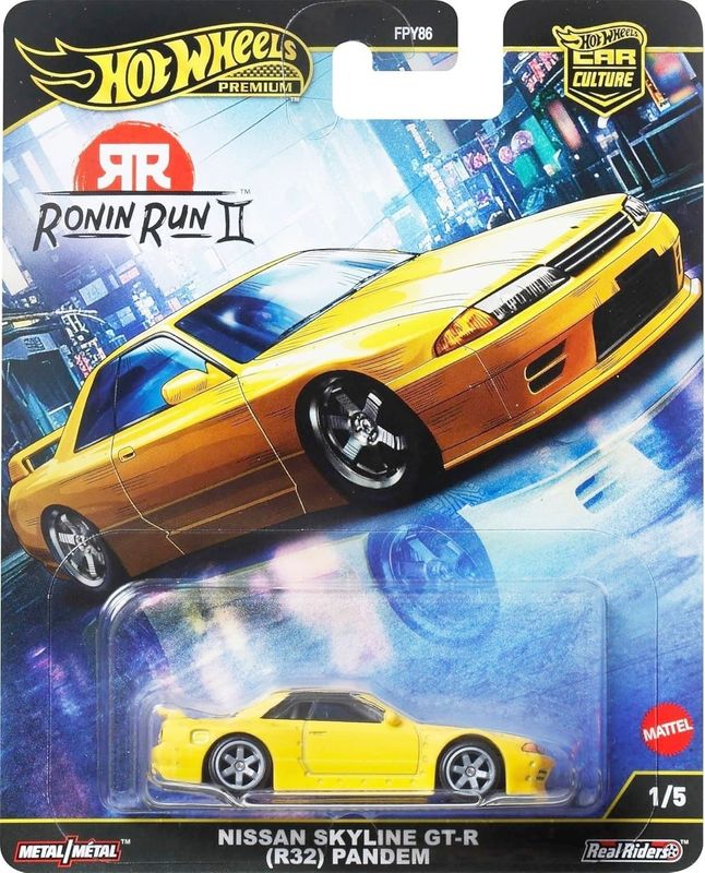 Nissan Skyline GT-R (R32) Pandem - Hot Wheels Ronin Run 1:64