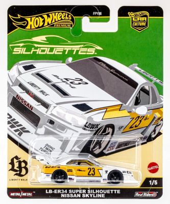 Nissan Skyline LB-ER34 Super Silhouette - Hot Wheels Car Culture 1:64