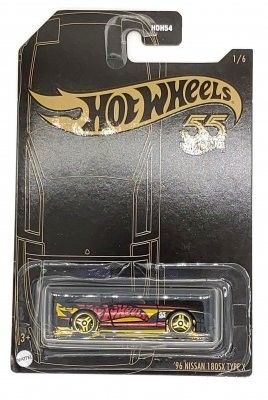 Nissan 180SX TypeX 1996 (black series) - Hot Wheels 1:64