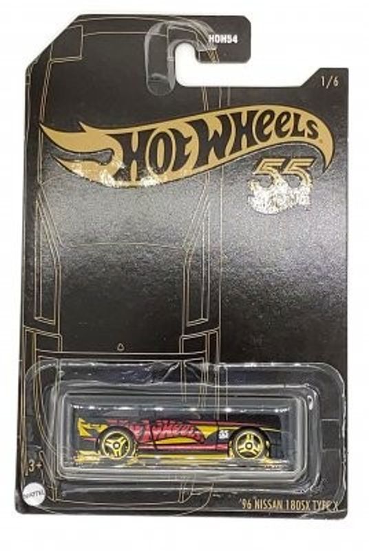 Nissan 180SX TypeX 1996 (black series) - Hot Wheels 1:64