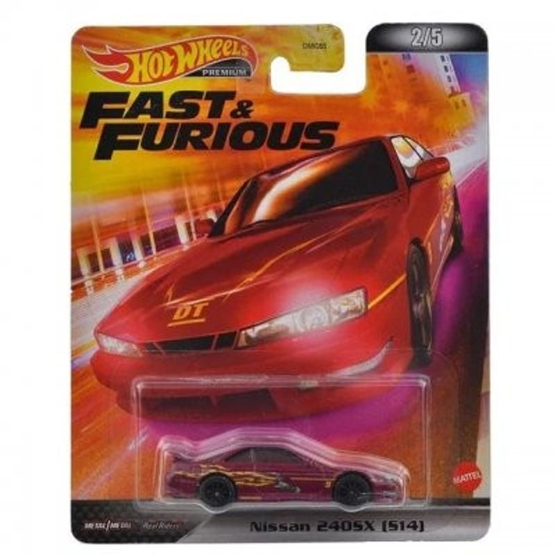 Nissan 240SX S14 röd - Hot Wheels 1:64