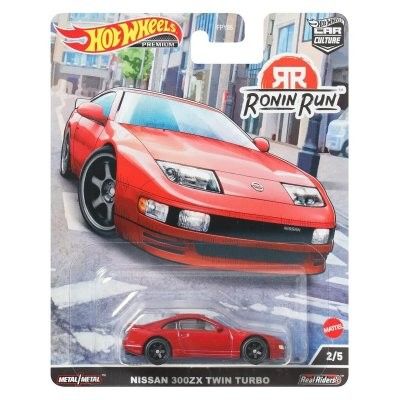Nissan 300ZX TwinTurbo röd - Hot Wheels Car Culture 1:64