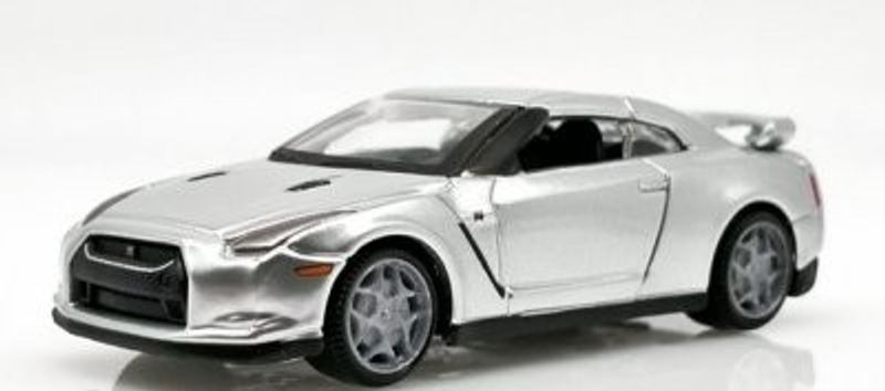 Nissan GT-R 2017 - grå - skala 1:43