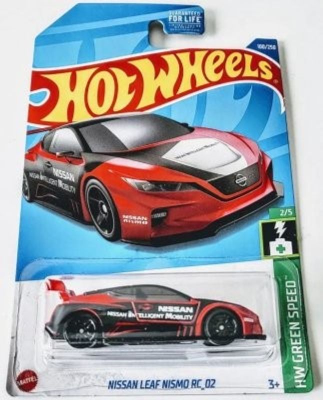 Nissan Leaf Nismo RC02 röd - Hot Wheels 1:64