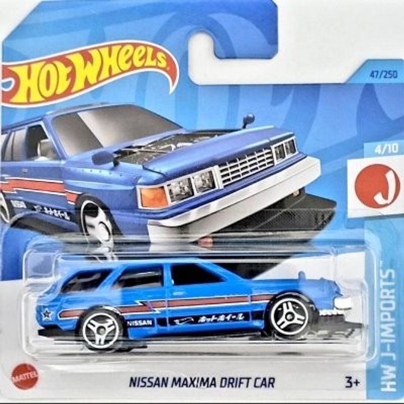Nissan Maxima Drift Car blå - Hot Wheels 1:64