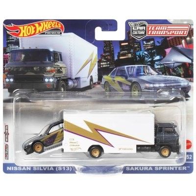Nissan Silvia S13 & Sakura Sprinter - Hot Wheels 1:64