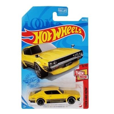 Nissan Skyline 2000GT-R gul - Hot Wheels 1:64