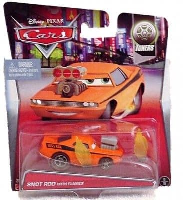 Snot Rod med flammor 2015 - Disney Cars / Bilar