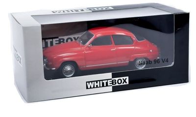 Saab 96 V4 röd - skala 1:24