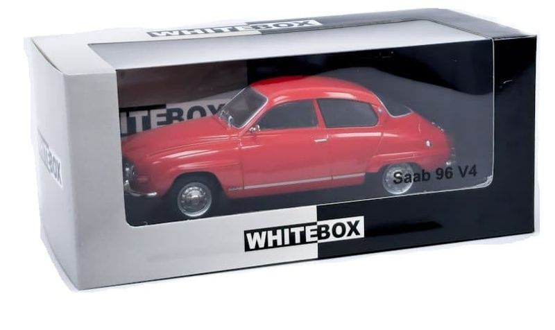 Saab 96 V4 röd - skala 1:24