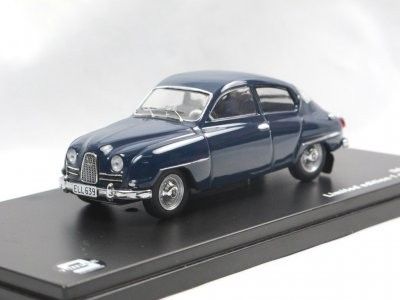 Saab 96 1964 blå - skala 1:43