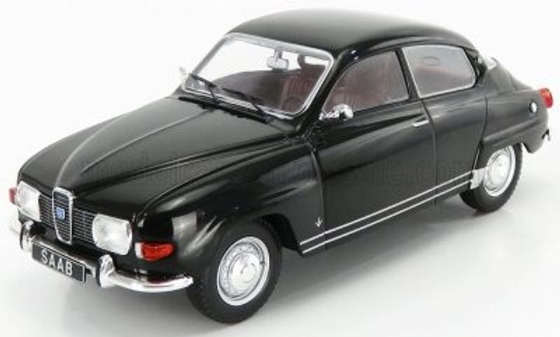 Saab 96 V4 svart - skala 1:24