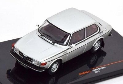 Saab 99 EMS 1972 silver - skala 1:43